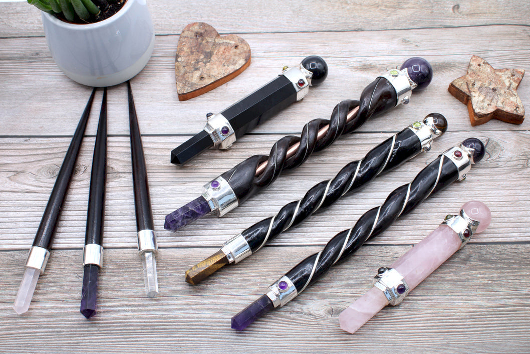 Crystal Healing Wands