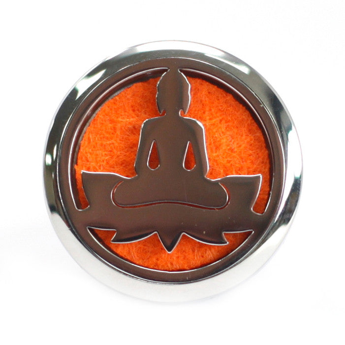 Car Diffuser Kit - Lotus Buddha- 30mm Aroma